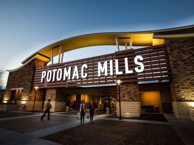 Potomac Mills entrance